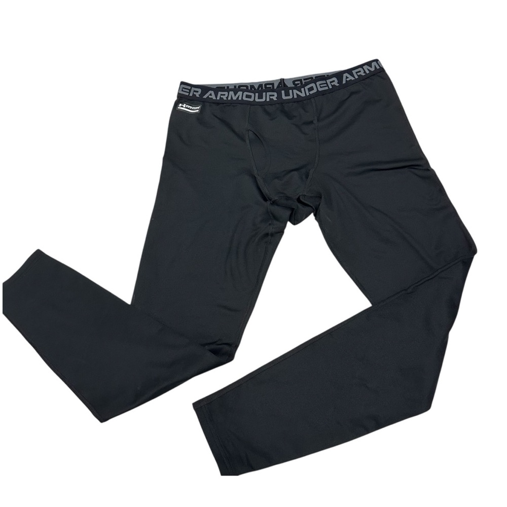 Under Armour Black Compression Pants Moisture-Wicking Performance